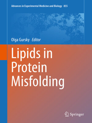 cover image of Lipids in Protein Misfolding